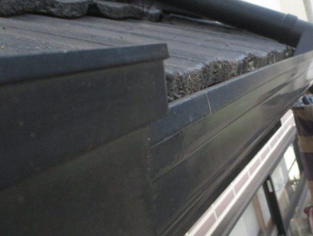 高砂市で軒樋交換が完了